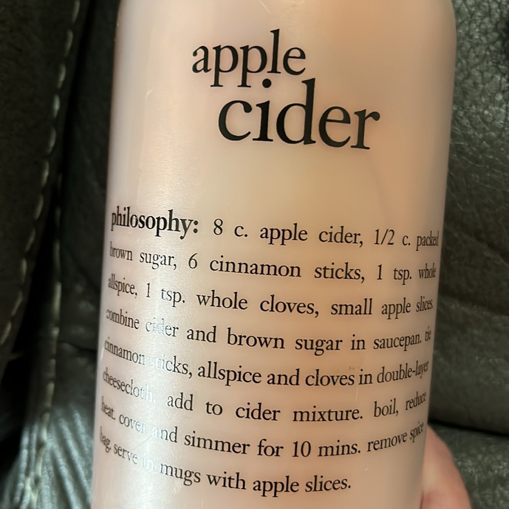 Philosophy apple cider body wash and shower gel - Picture 4 of 5